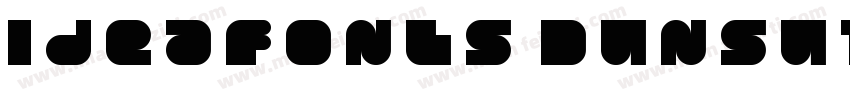 IdeaFonts DunSuTi字体转换